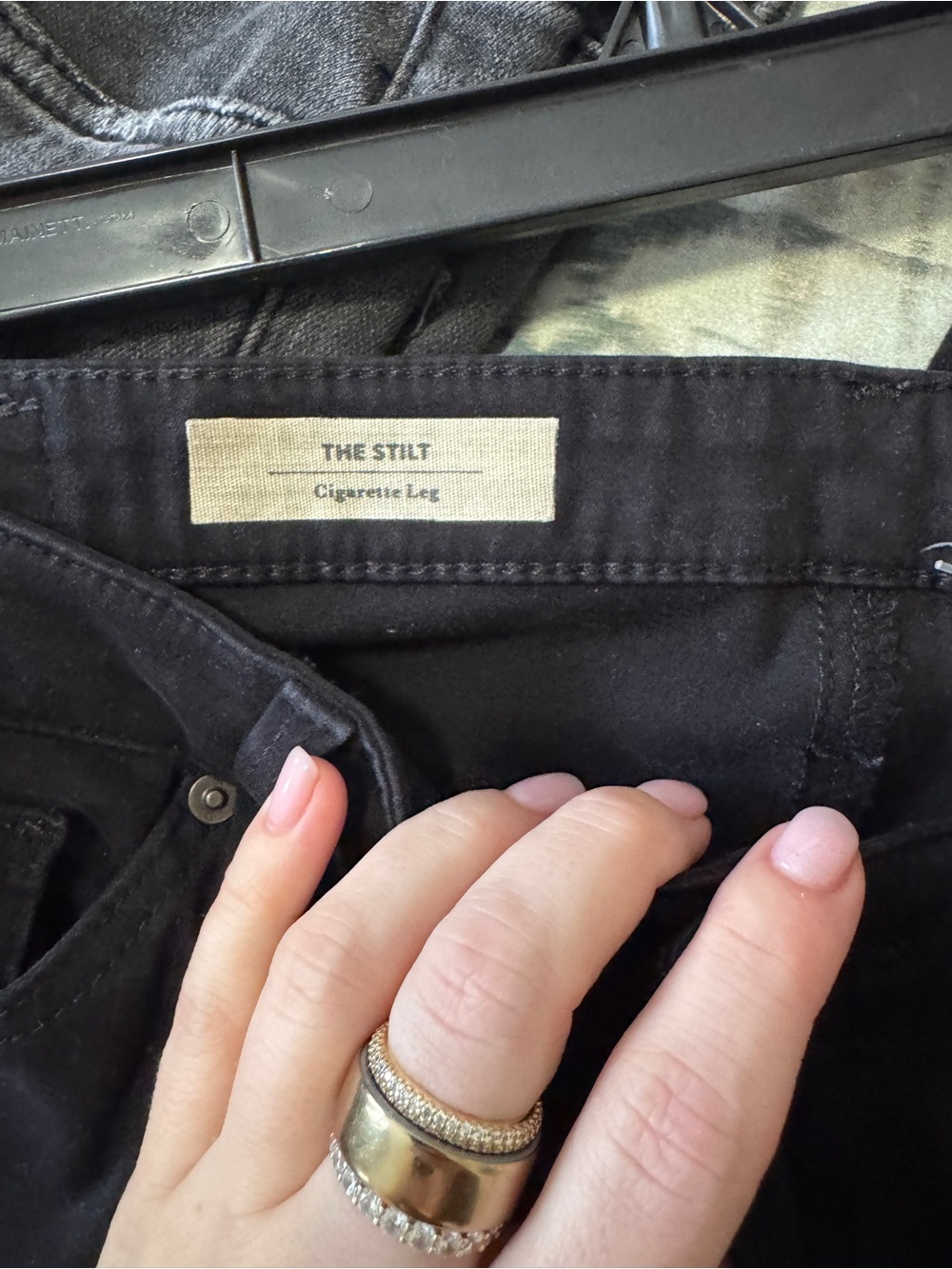 Ag Adriano Goldschmied Women’s Skinny Jeans - Black - Picture 3 of 5